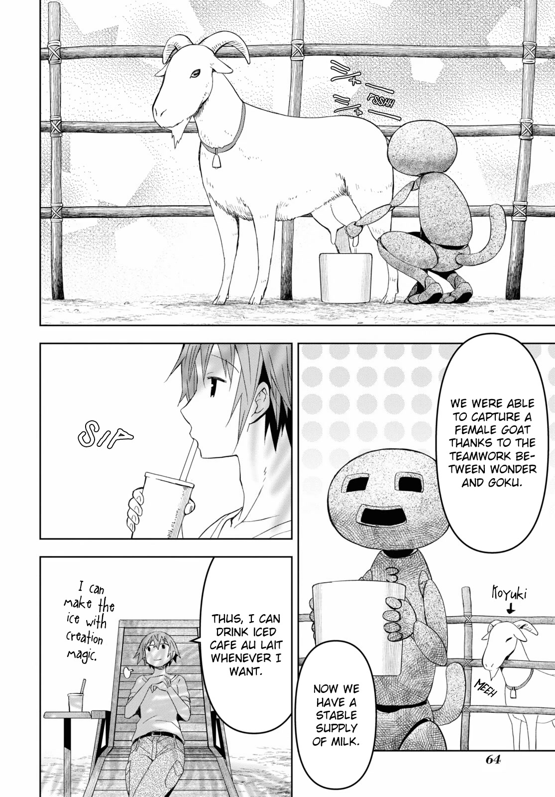 Dungeon Tou de Yadoya wo Yarou! Souzou Mahou wo Moratta Ore no Hosoude Hanjouki Chapter 15 - Page 3