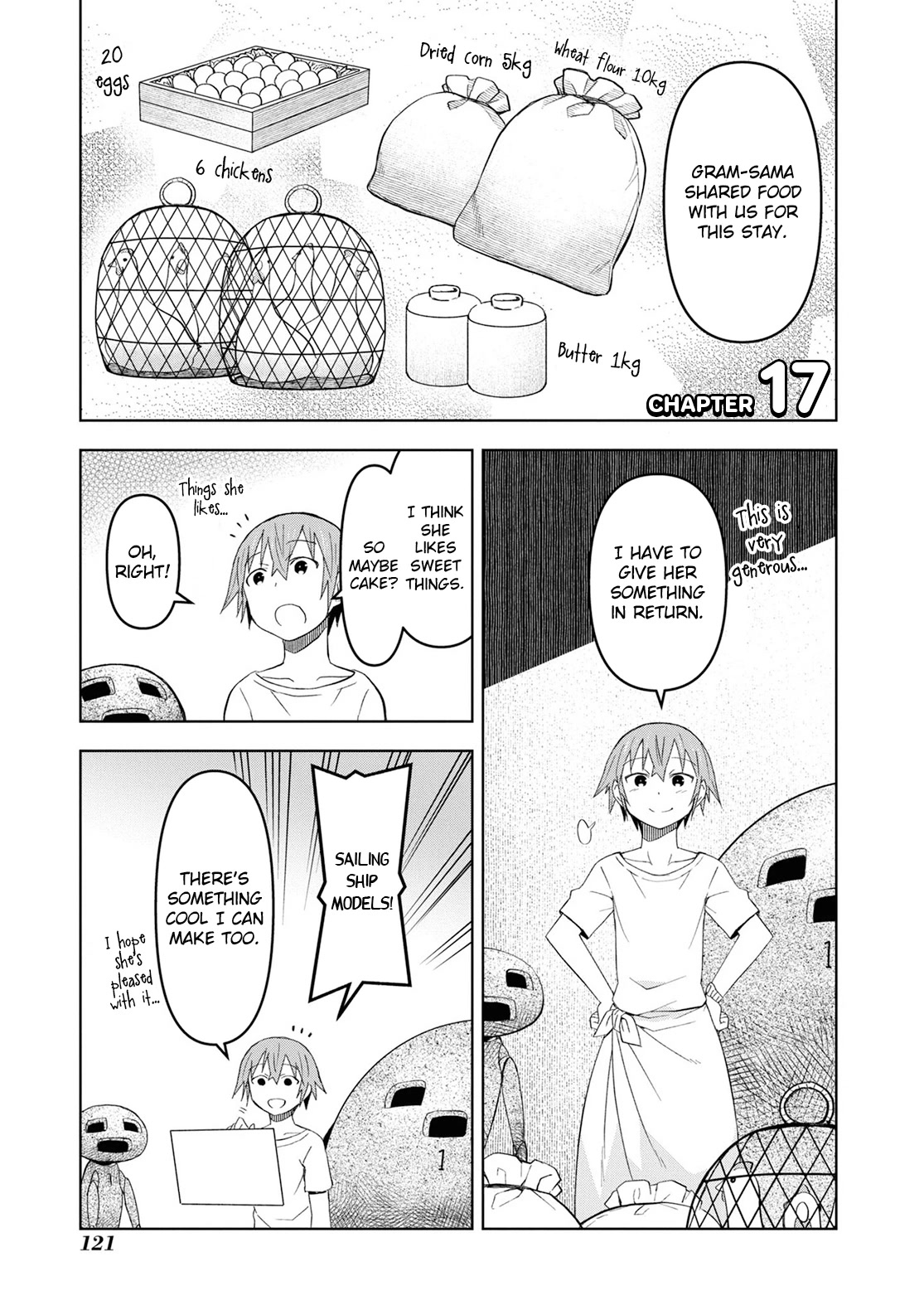 Dungeon Tou de Yadoya wo Yarou! Souzou Mahou wo Moratta Ore no Hosoude Hanjouki Chapter 17 - Page 0