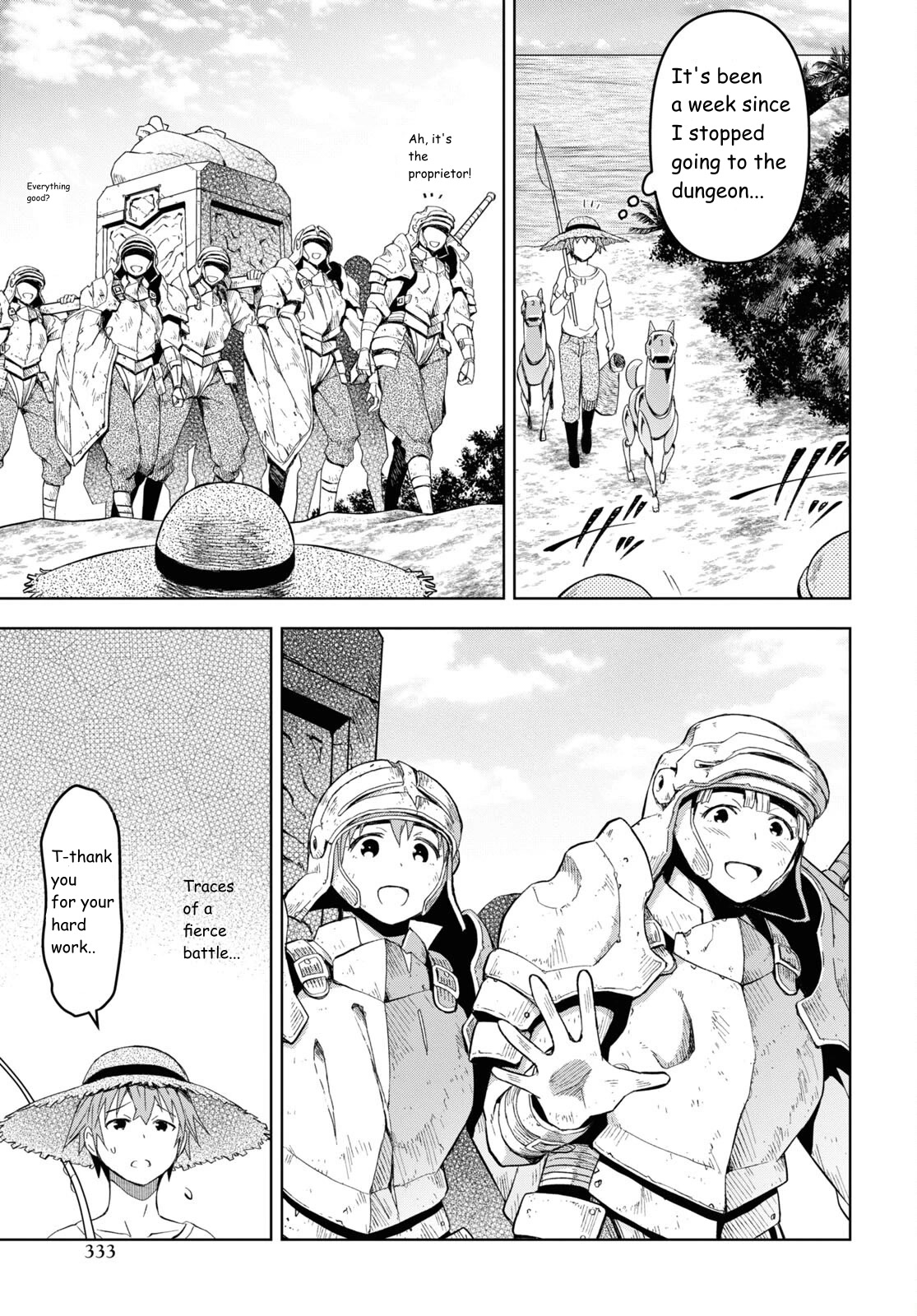 Dungeon Tou de Yadoya wo Yarou! Souzou Mahou wo Moratta Ore no Hosoude Hanjouki Chapter 22 - Page 16