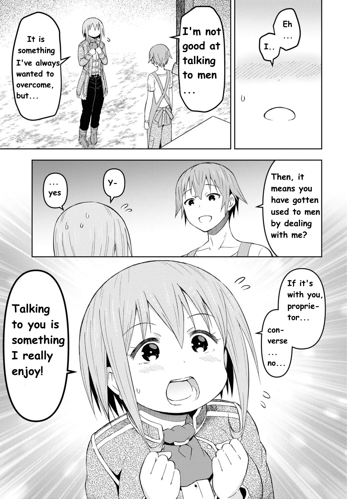 Dungeon Tou de Yadoya wo Yarou! Souzou Mahou wo Moratta Ore no Hosoude Hanjouki Chapter 23 - Page 2