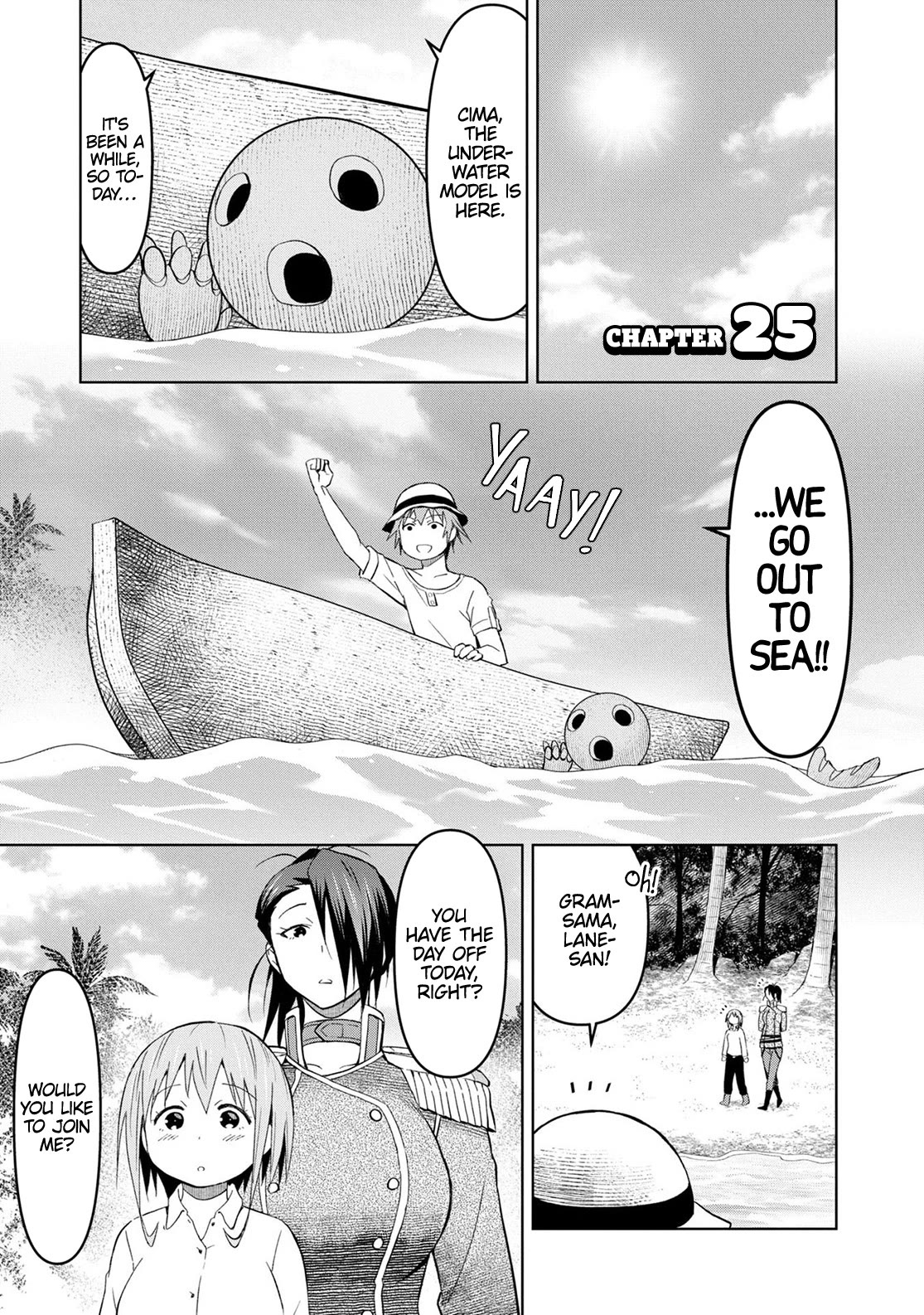 Dungeon Tou de Yadoya wo Yarou! Souzou Mahou wo Moratta Ore no Hosoude Hanjouki Chapter 25 - Page 3