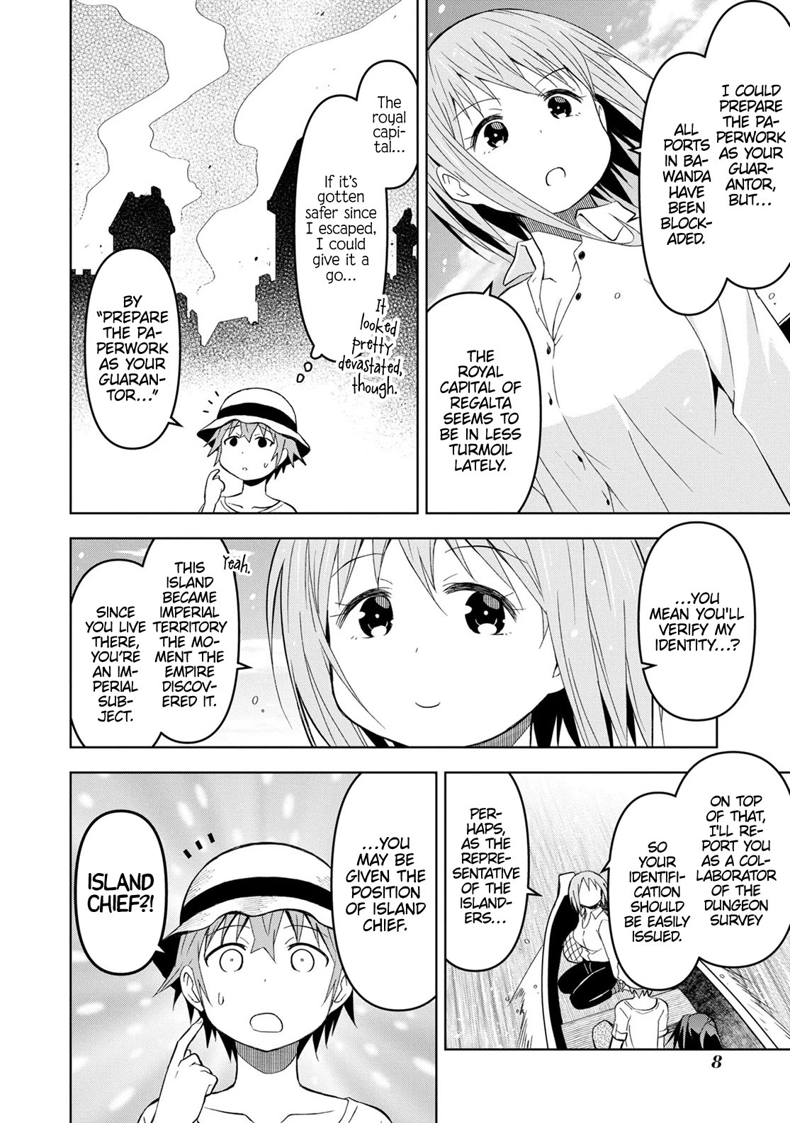 Dungeon Tou de Yadoya wo Yarou! Souzou Mahou wo Moratta Ore no Hosoude Hanjouki Chapter 25 - Page 8
