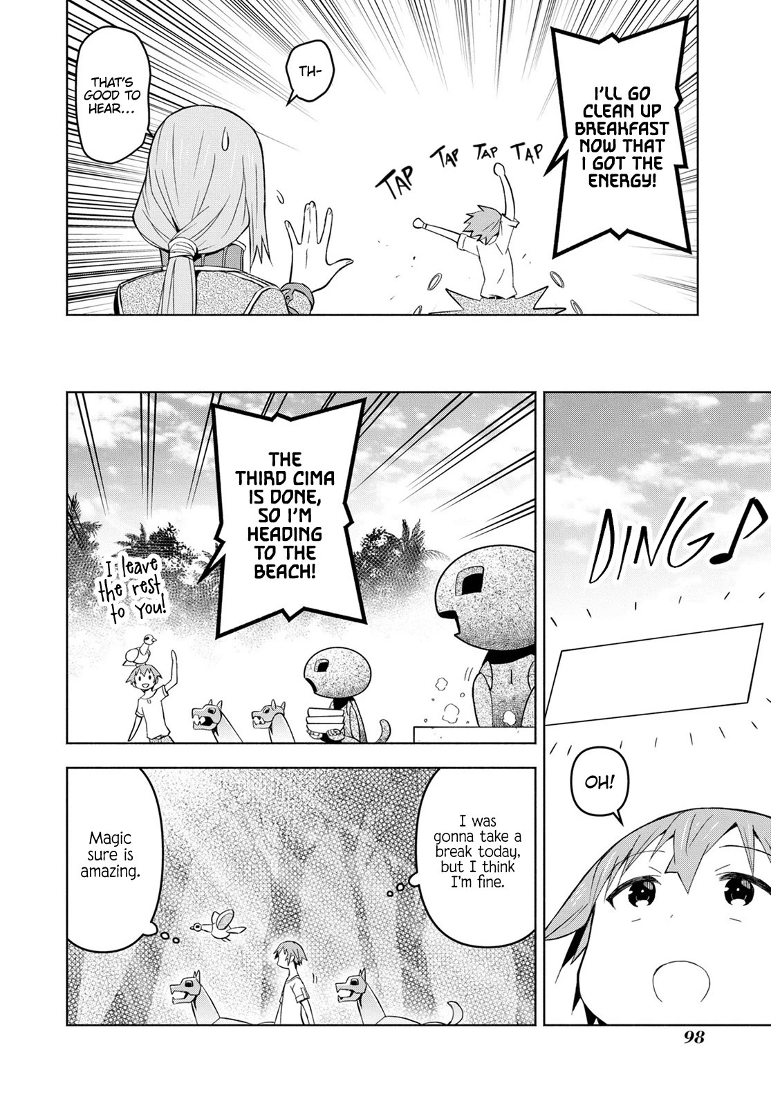 Dungeon Tou de Yadoya wo Yarou! Souzou Mahou wo Moratta Ore no Hosoude Hanjouki Chapter 28 - Page 3