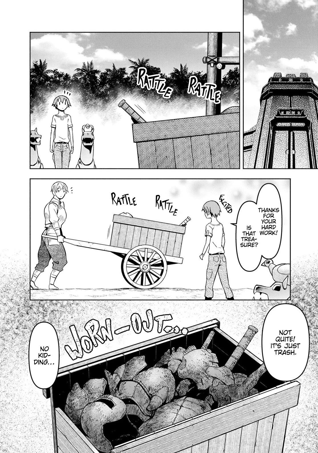 Dungeon Tou de Yadoya wo Yarou! Souzou Mahou wo Moratta Ore no Hosoude Hanjouki Chapter 28 - Page 7