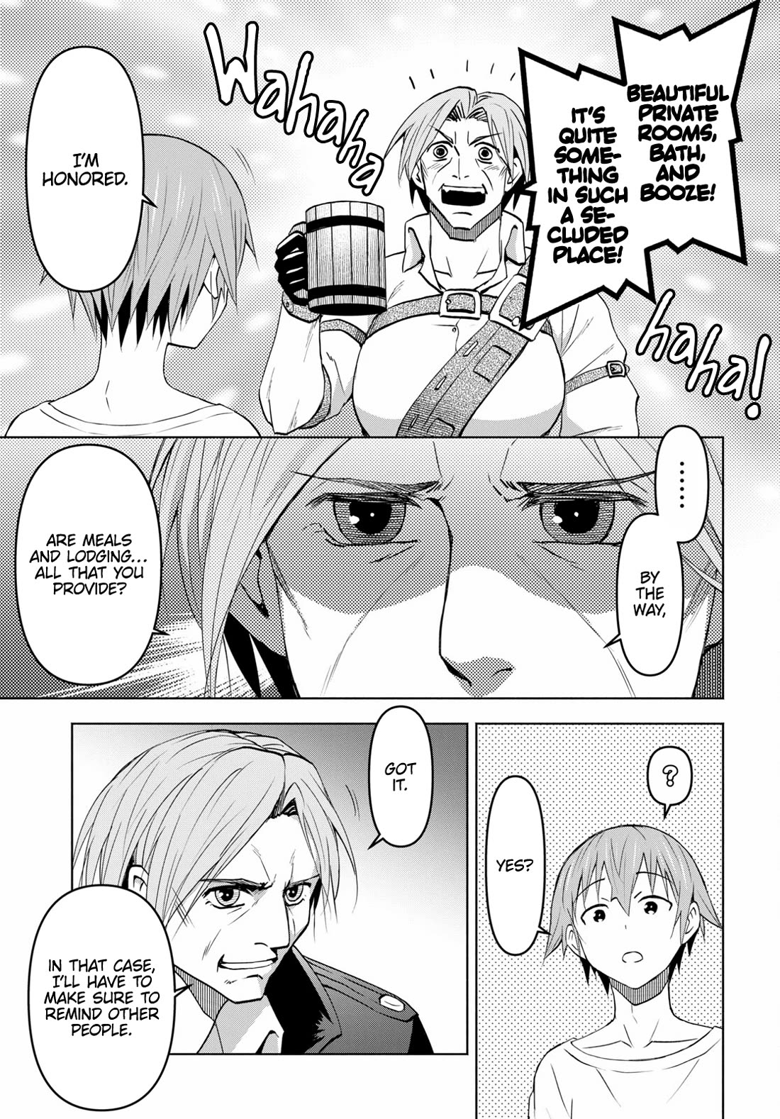 Dungeon Tou de Yadoya wo Yarou! Souzou Mahou wo Moratta Ore no Hosoude Hanjouki Chapter 36 - Page 22