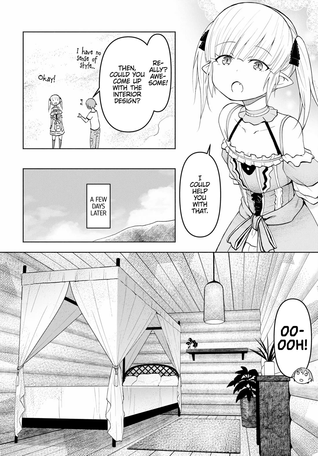 Dungeon Tou de Yadoya wo Yarou! Souzou Mahou wo Moratta Ore no Hosoude Hanjouki Chapter 36 - Page 3