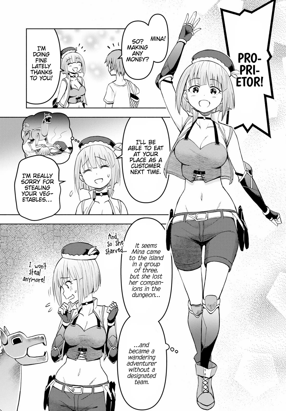 Dungeon Tou de Yadoya wo Yarou! Souzou Mahou wo Moratta Ore no Hosoude Hanjouki Chapter 37 - Page 24