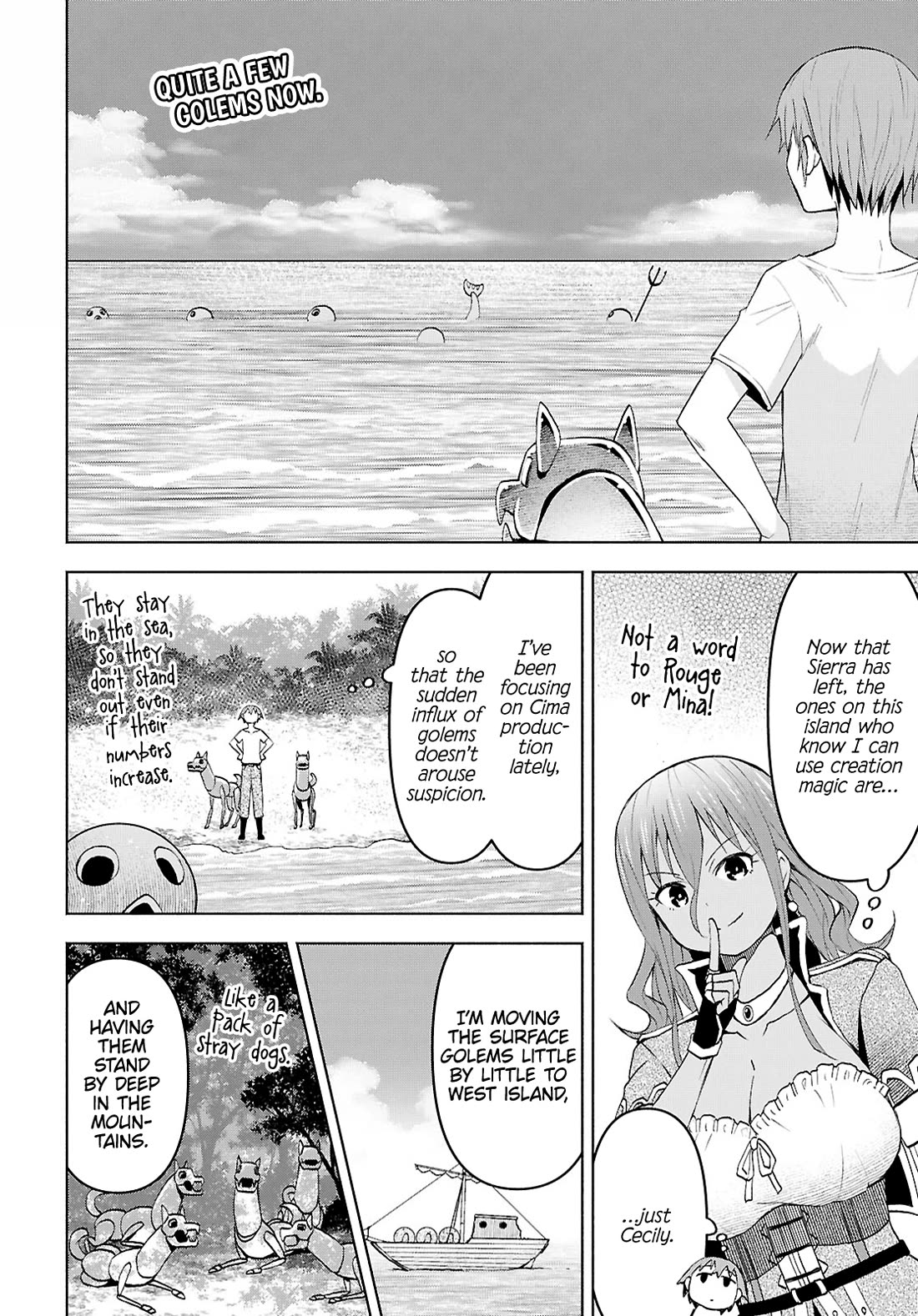 Dungeon Tou de Yadoya wo Yarou! Souzou Mahou wo Moratta Ore no Hosoude Hanjouki Chapter 47 - Page 1