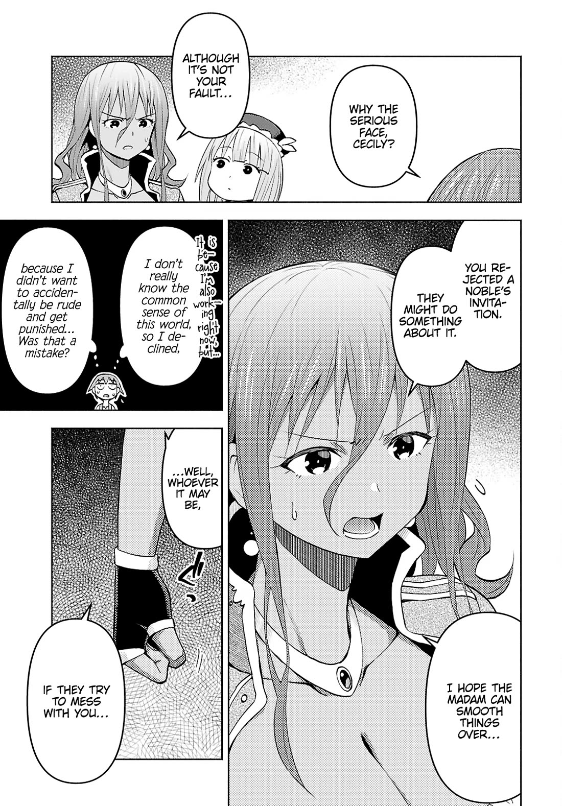 Dungeon Tou de Yadoya wo Yarou! Souzou Mahou wo Moratta Ore no Hosoude Hanjouki Chapter 47 - Page 12
