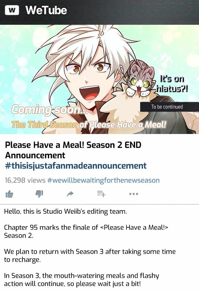 Eat and Go Chapter 95.5 - Page 1