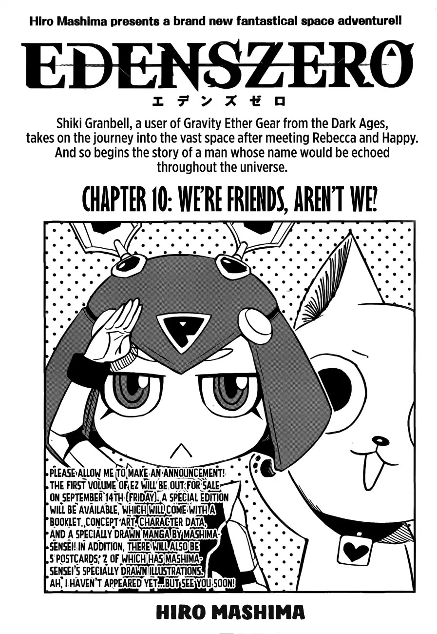 Eden’s Zero Chapter 10 - Page 1