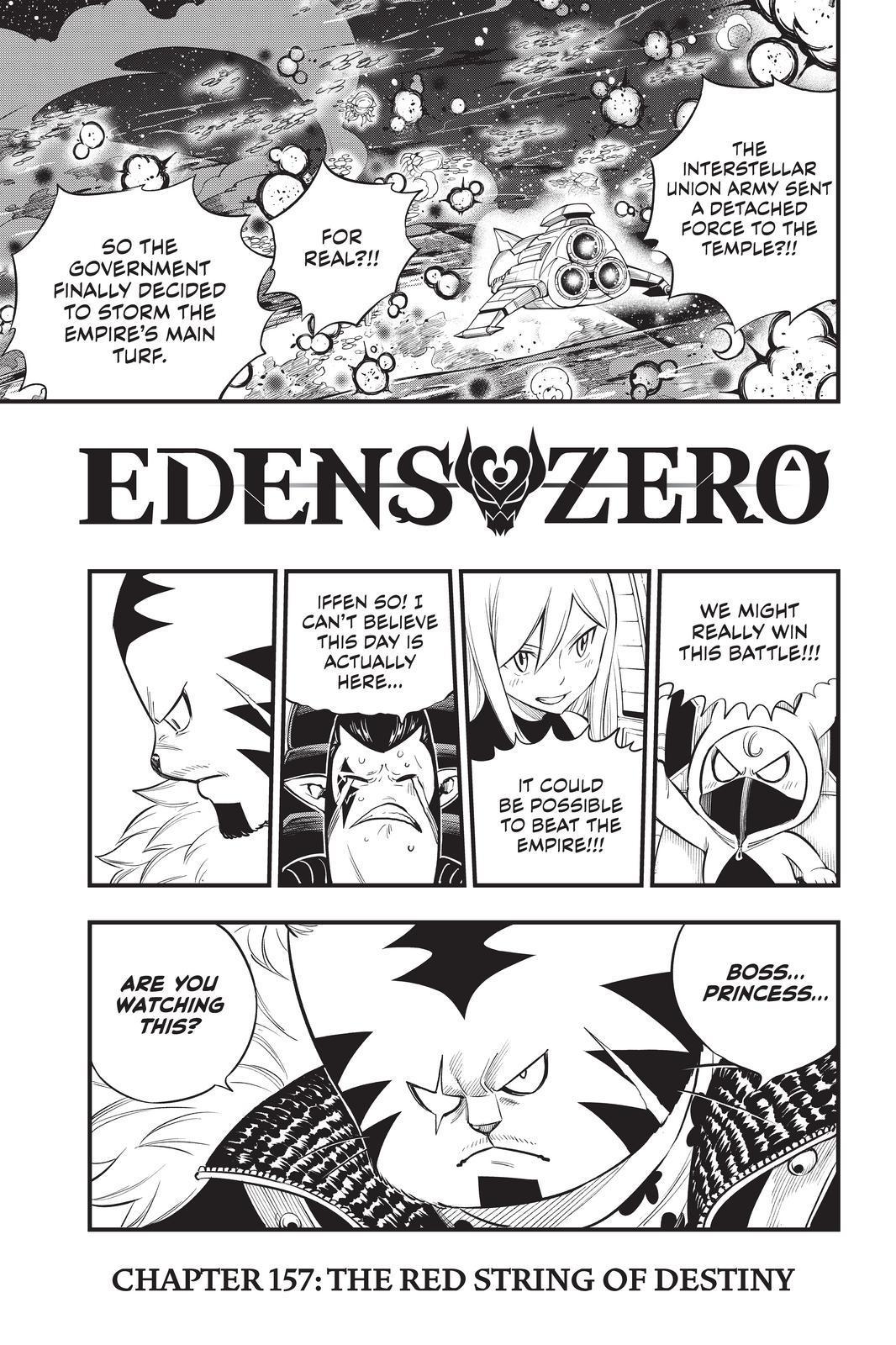 Eden’s Zero Chapter 157 - Page 1