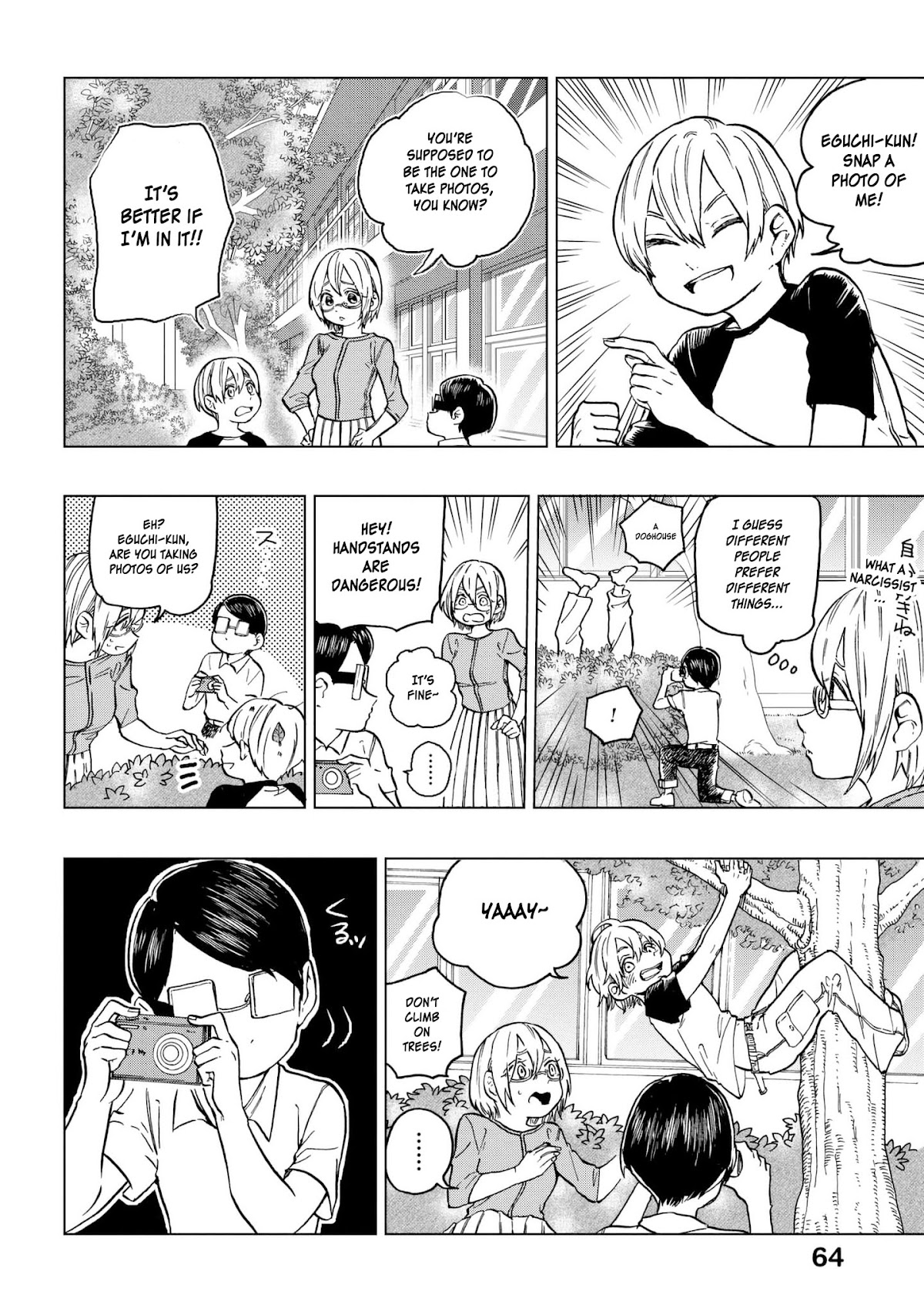 Eguchi-kun wa Minogasanai Chapter 9 - Page 35