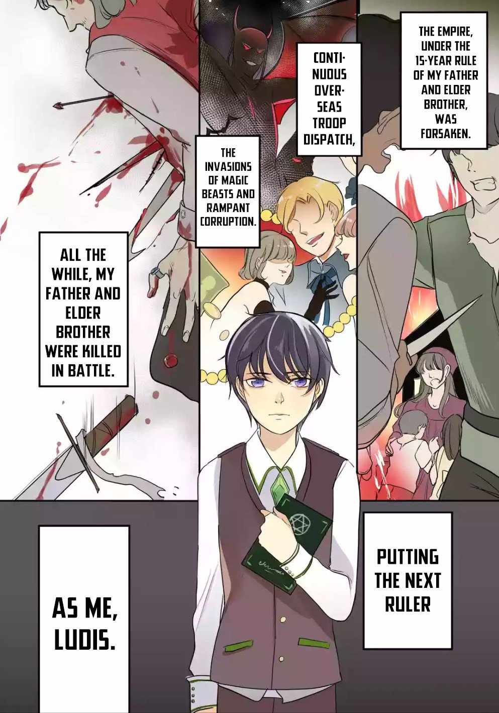 Emperor’s Mark to Rule the Monsters: Reborn Sage to Strongest Adventurer Chapter 1.1 - Page 3