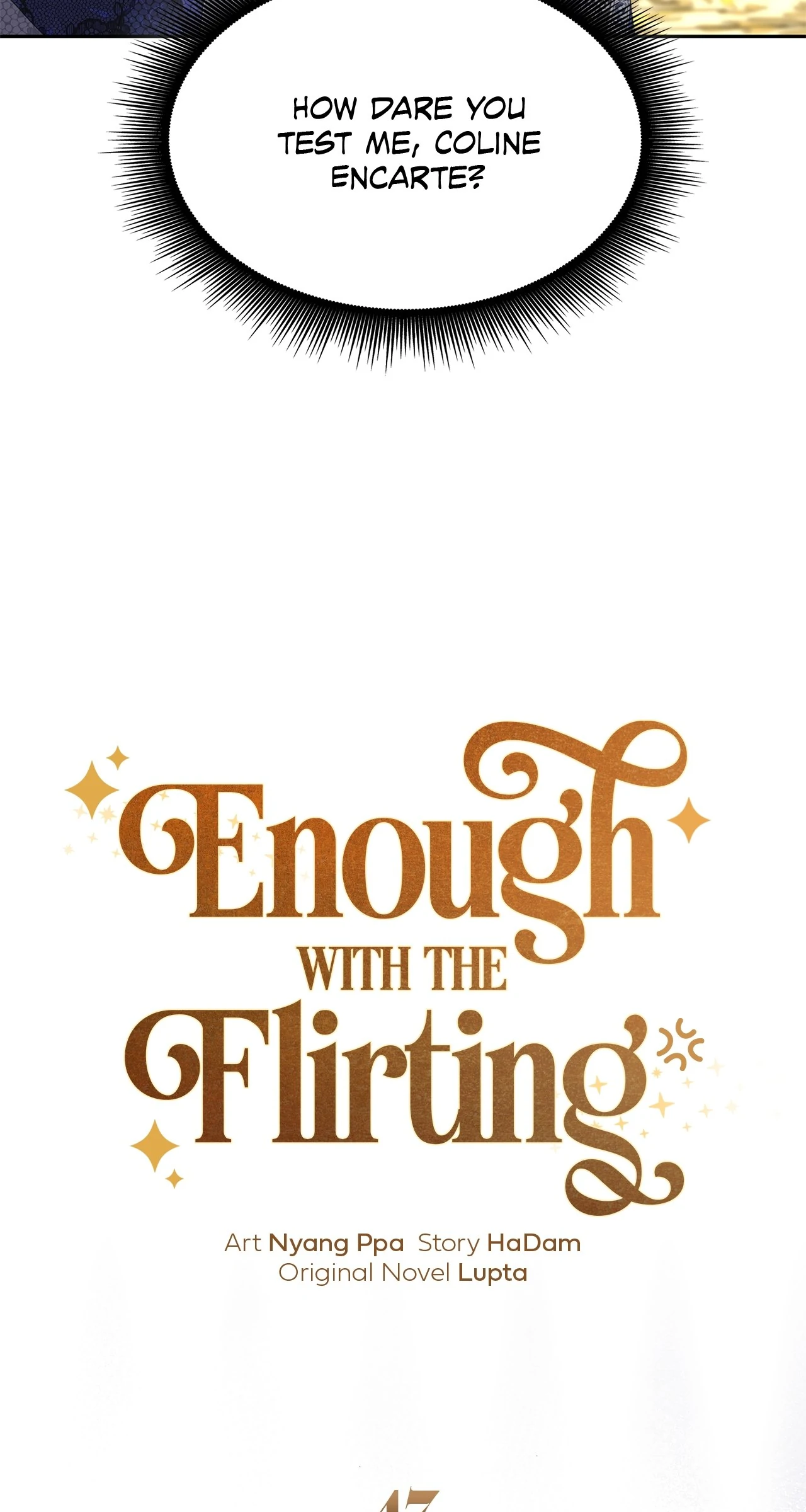 Enough With the Flirting Chapter 47 - Page 26