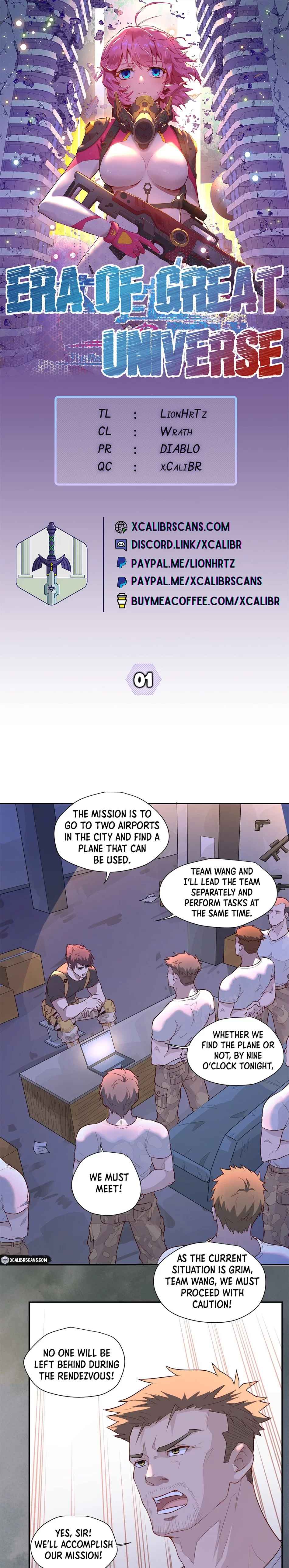 Era of Great Universe Chapter 1 - Page 1