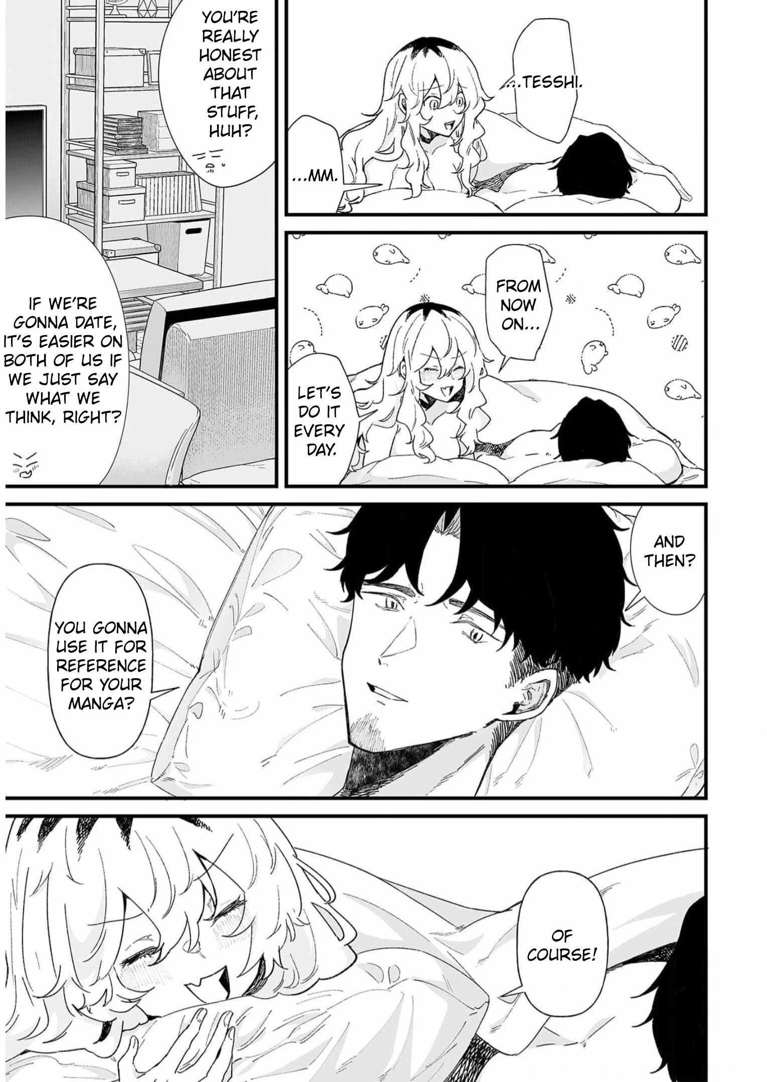 Ero Mangaka Onee-san to Otsukare Riman Chapter 35 - Page 13