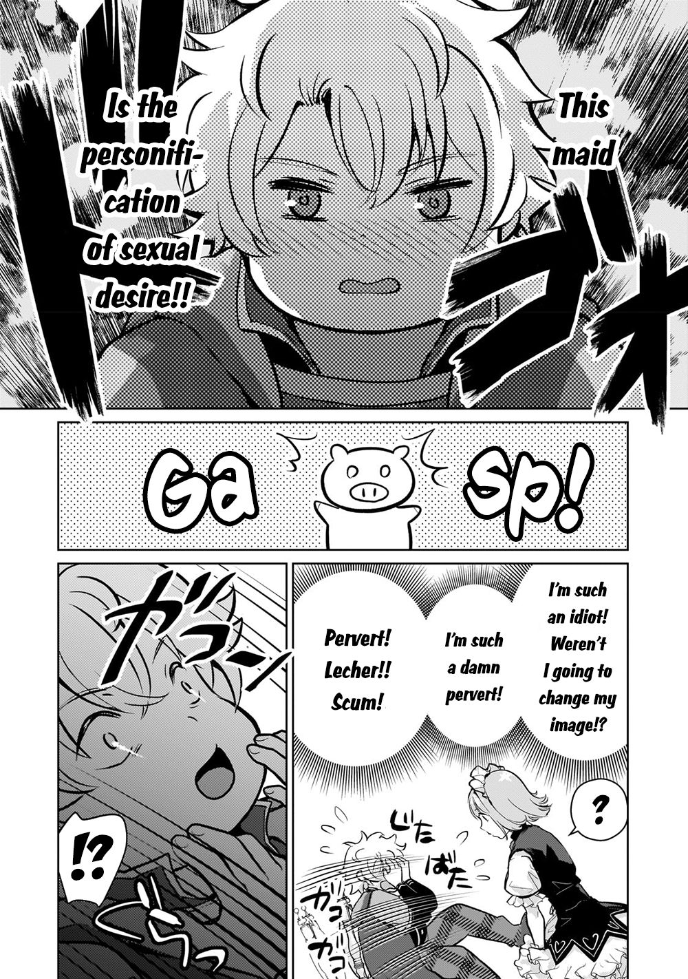 Eroge Tensei Unmei ni Aragau Kane Buta Kizoku no Funtouki Chapter 4 - Page 19