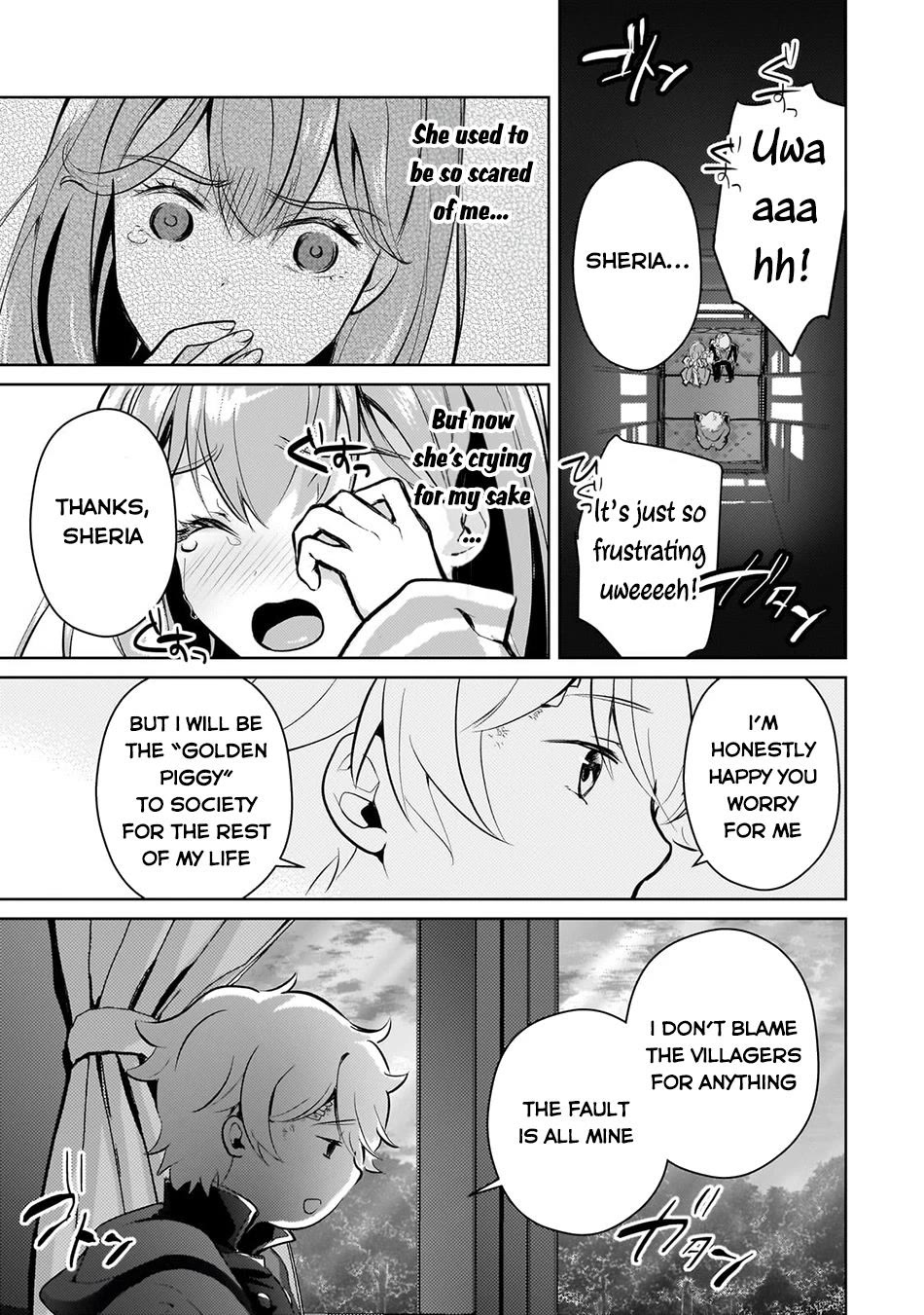Eroge Tensei Unmei ni Aragau Kane Buta Kizoku no Funtouki Chapter 7 - Page 14