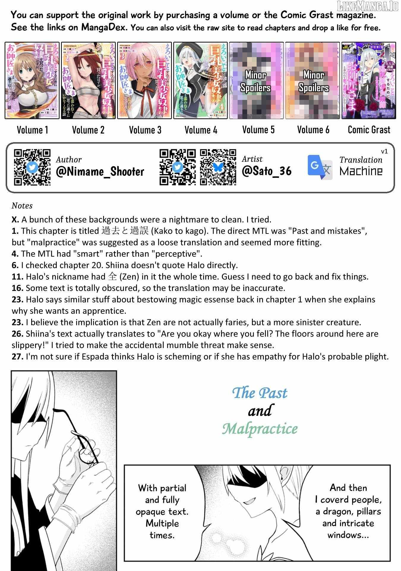 Eroi Koto Suru Tame ni Kyonyuu Bishoujo Dorei o Katta Hazu ga, Oshishou-sama to Shitawa Rete Omotta Toori ni Ikanaku Naru Hanashi Chapter 22 - Page 28