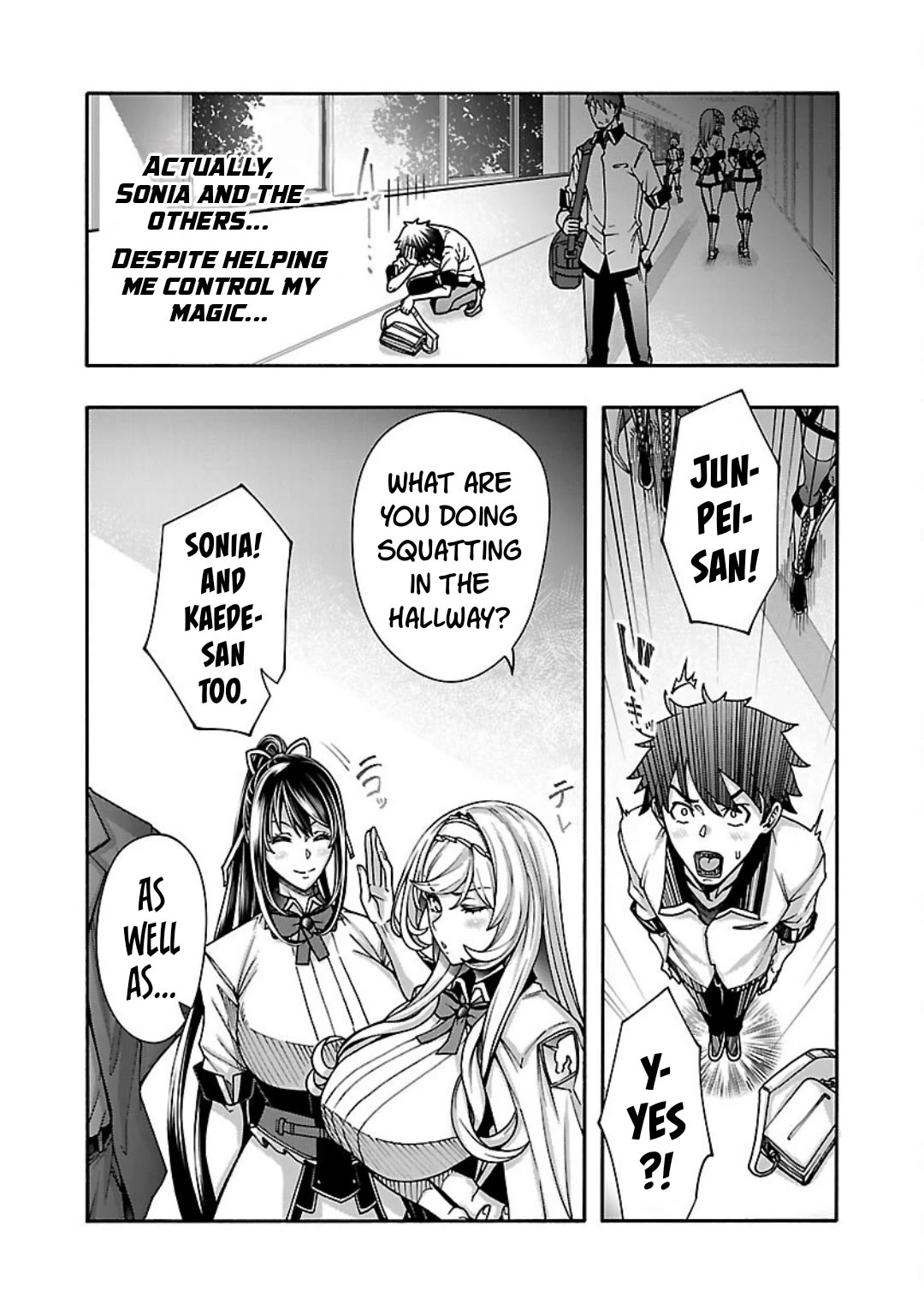 Erotical Wizard to 12-nin no Hanayome Chapter 11.2 - Page 11