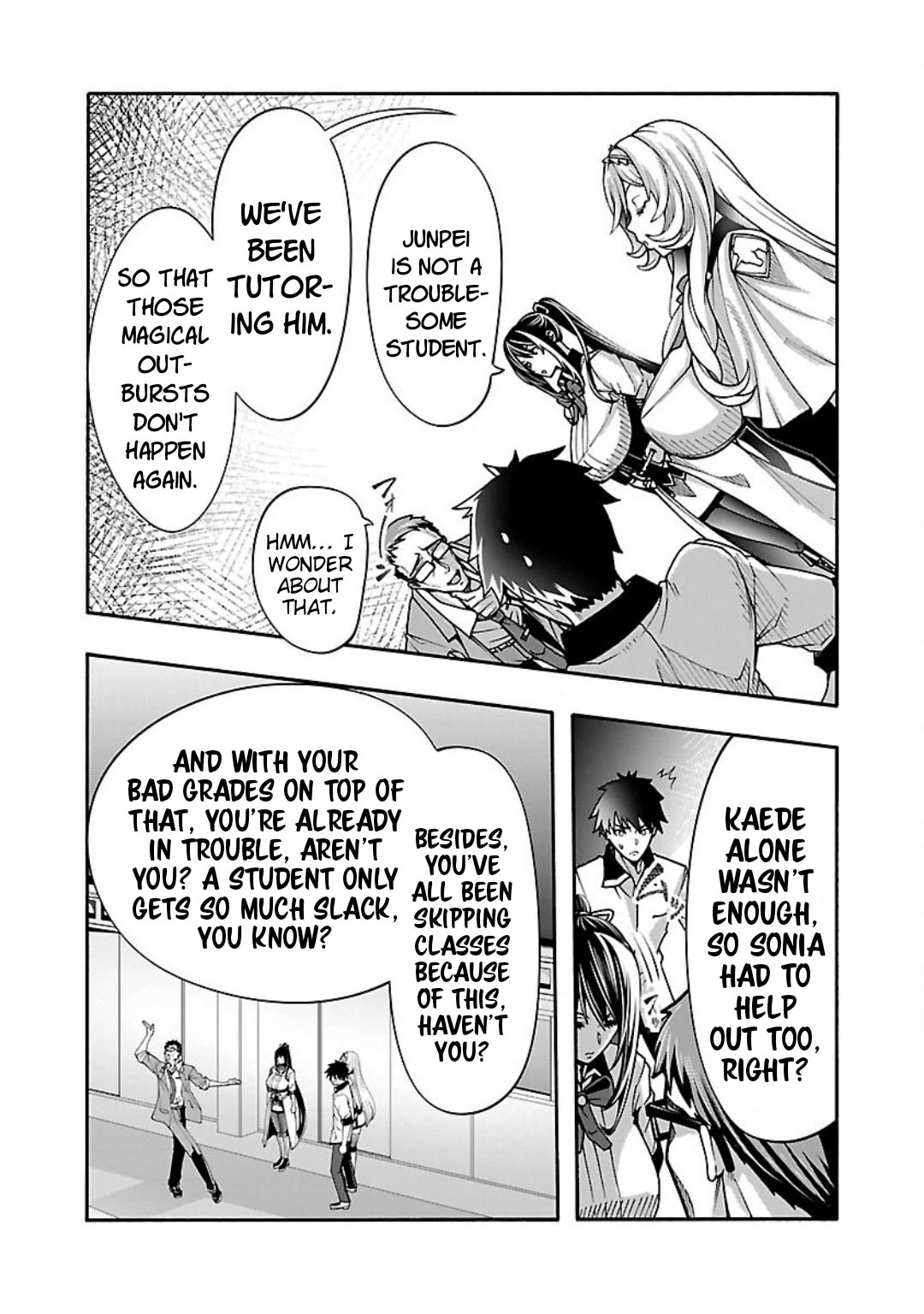 Erotical Wizard to 12-nin no Hanayome Chapter 12.1 - Page 4