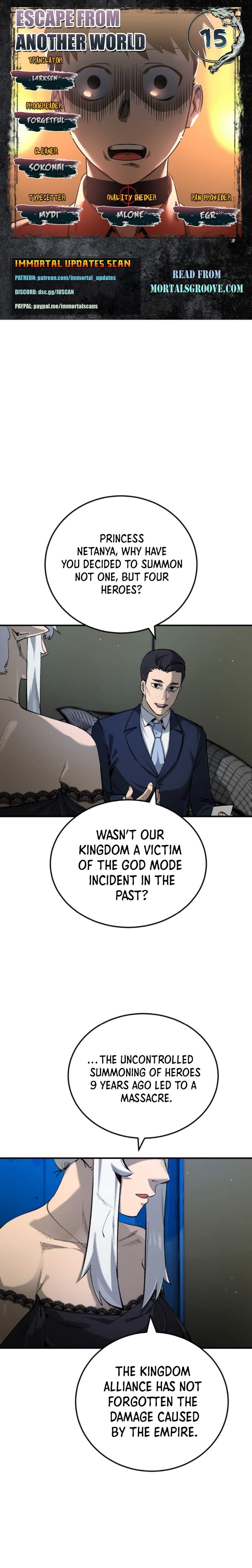 Escape From Another World Chapter 15 - Page 0
