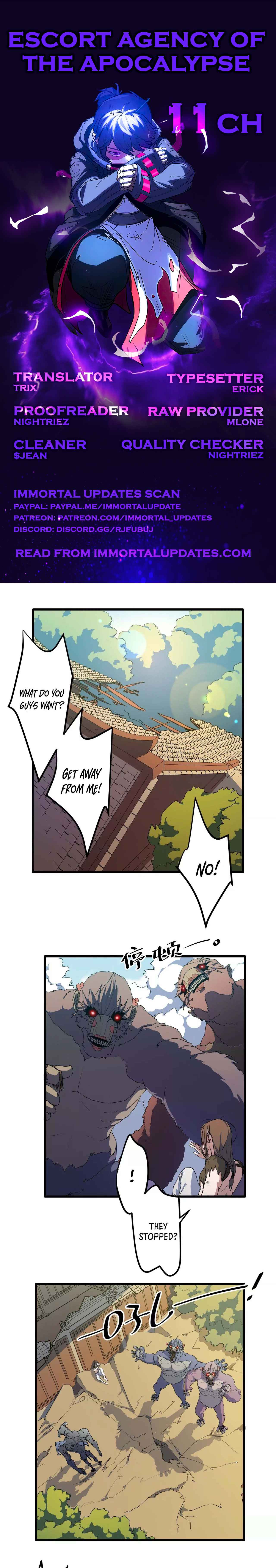 Escort Agency of the Apocalypse Chapter 11 - Page 0