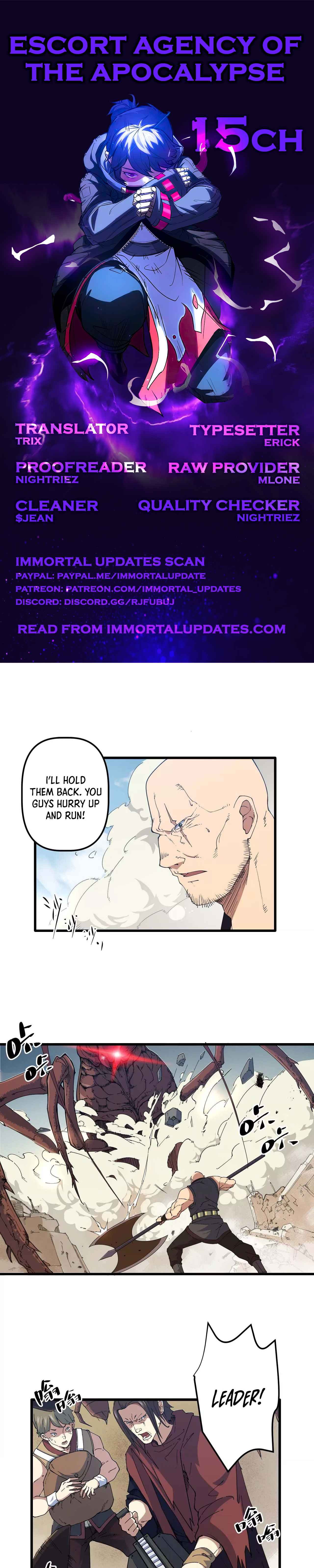 Escort Agency of the Apocalypse Chapter 15 - Page 0
