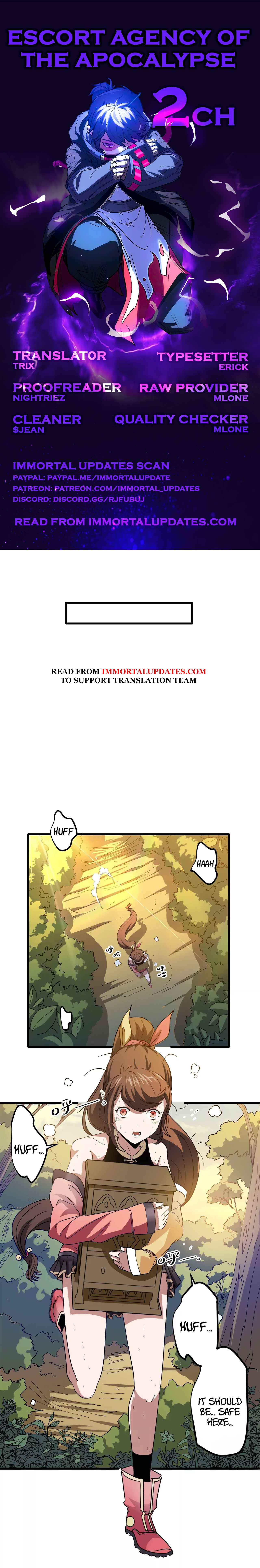 Escort Agency of the Apocalypse Chapter 2 - Page 0