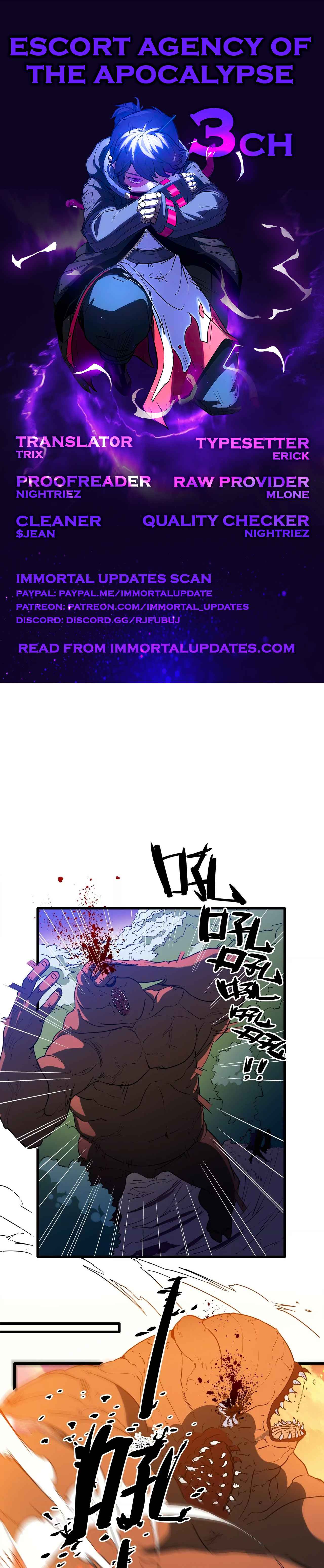 Escort Agency of the Apocalypse Chapter 3 - Page 0