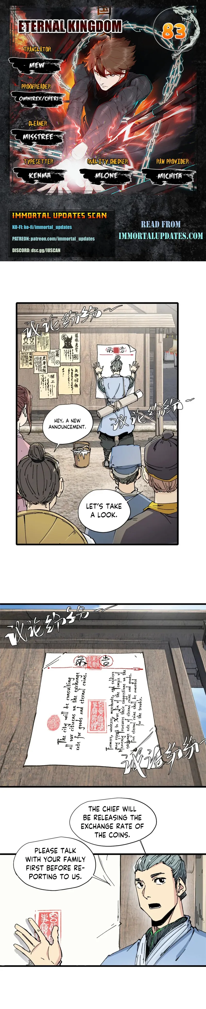 Eternal Kingdom (2022) Chapter 83 - Page 0