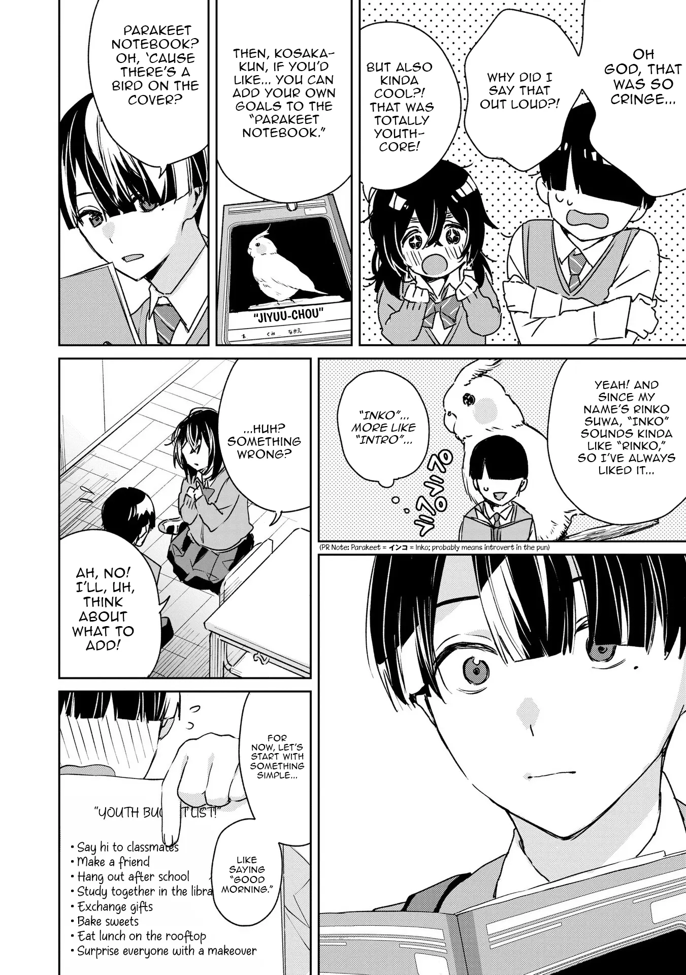 Even a Parakeet Wants to Experience Youth Chapter 1 - Page 21