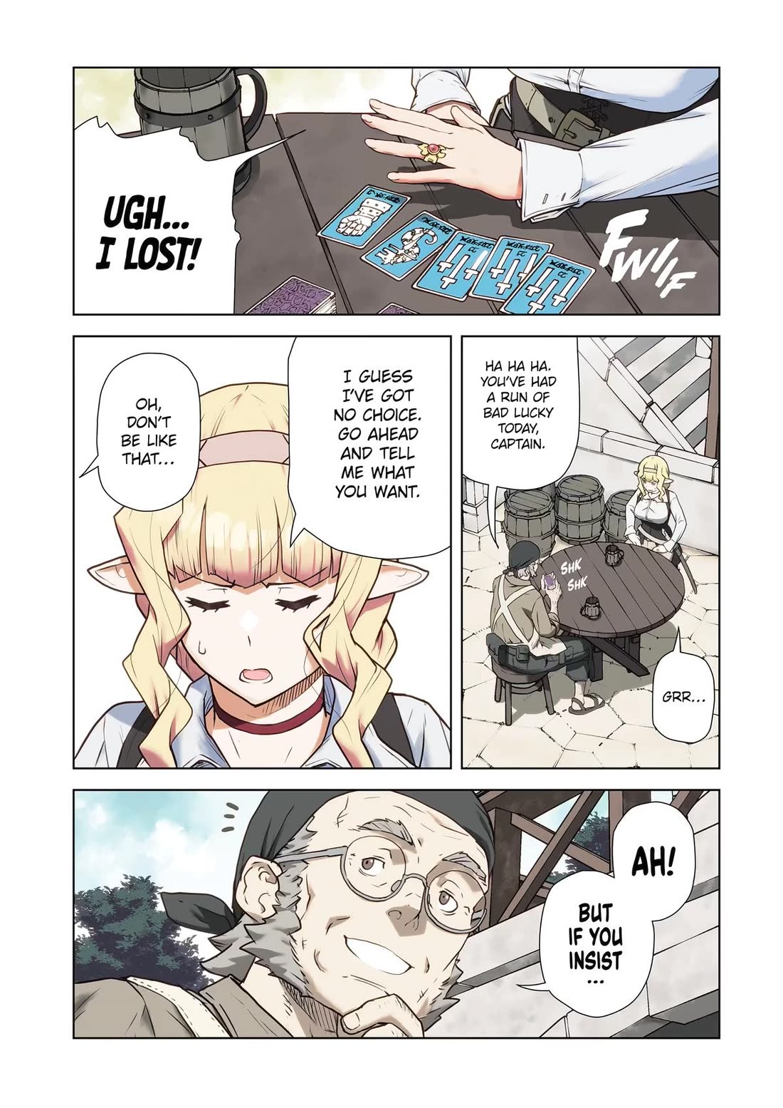 Even the Elf Captain Wants to be a Maiden Chapter 22 - Page 0