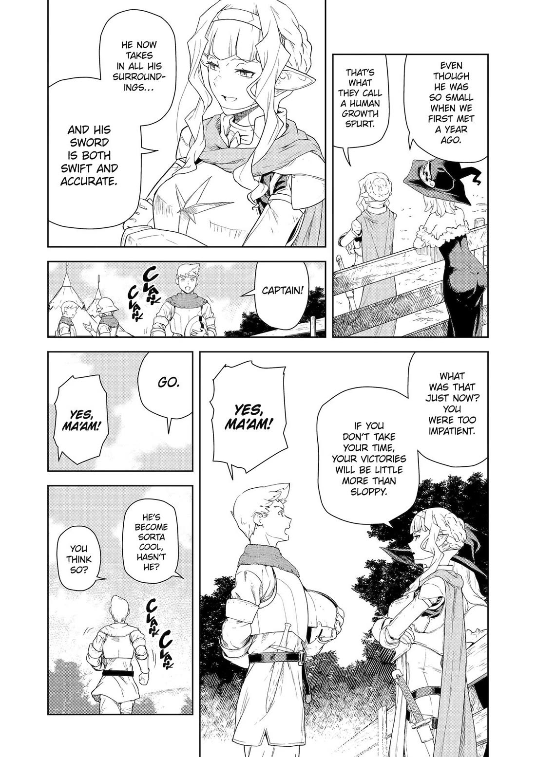Even the Elf Captain Wants to be a Maiden Chapter 24 - Page 3