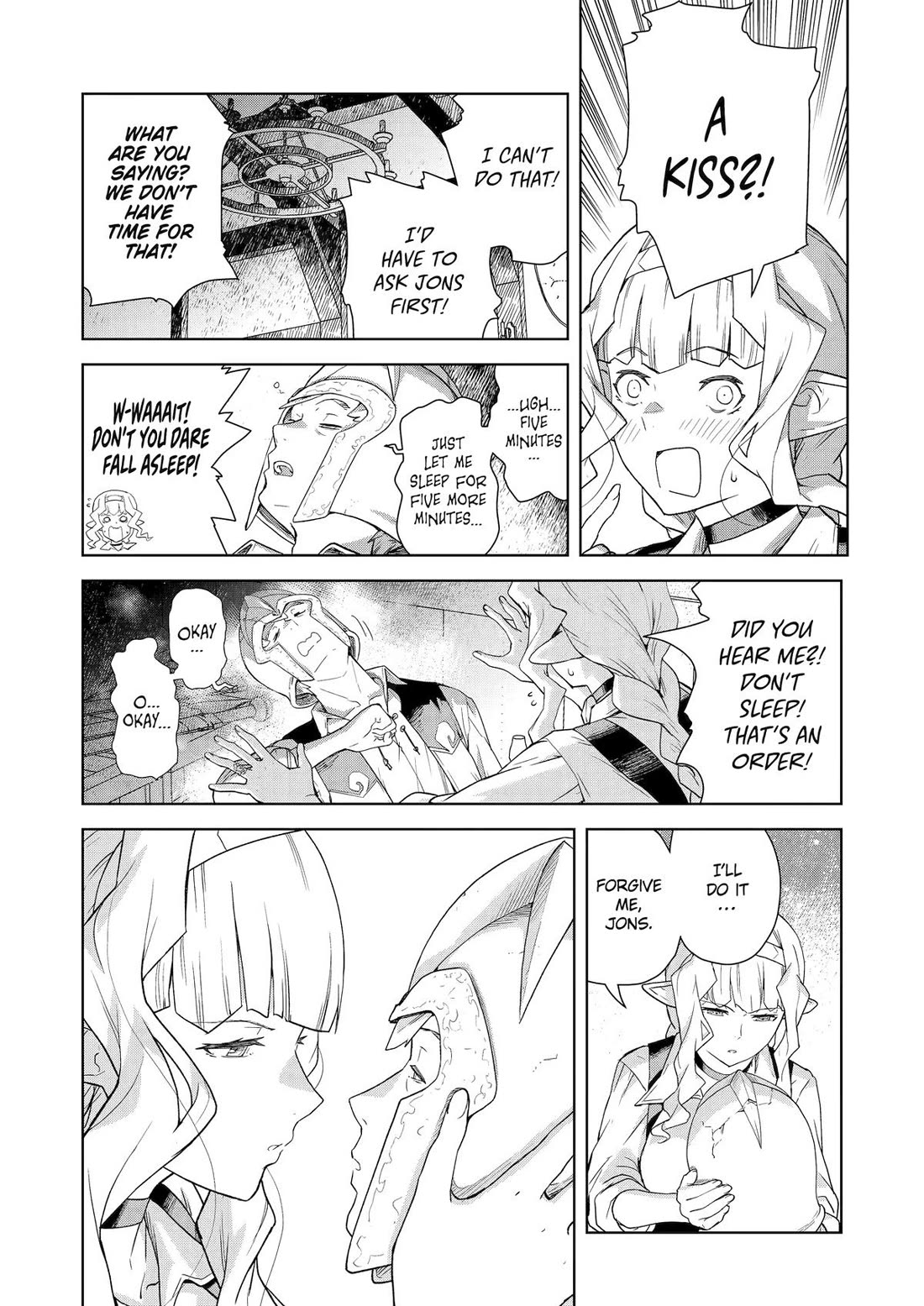 Even the Elf Captain Wants to be a Maiden Chapter 25 - Page 9