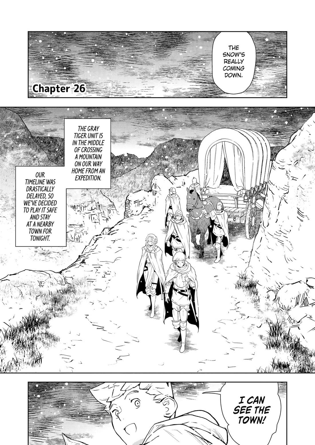 Even the Elf Captain Wants to be a Maiden Chapter 26 - Page 0