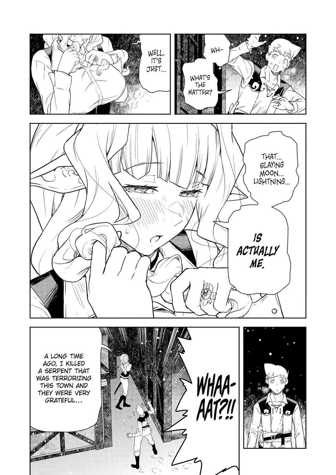Even the Elf Captain Wants to be a Maiden Chapter 26 - Page 12