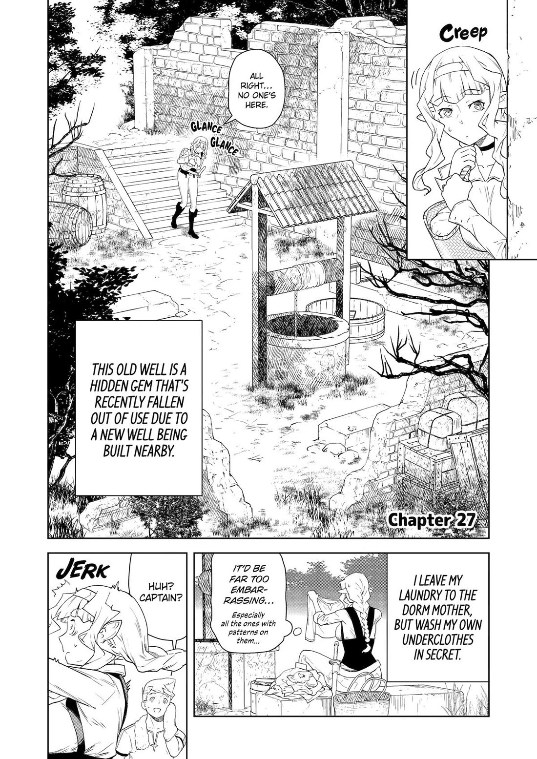 Even the Elf Captain Wants to be a Maiden Chapter 27 - Page 1
