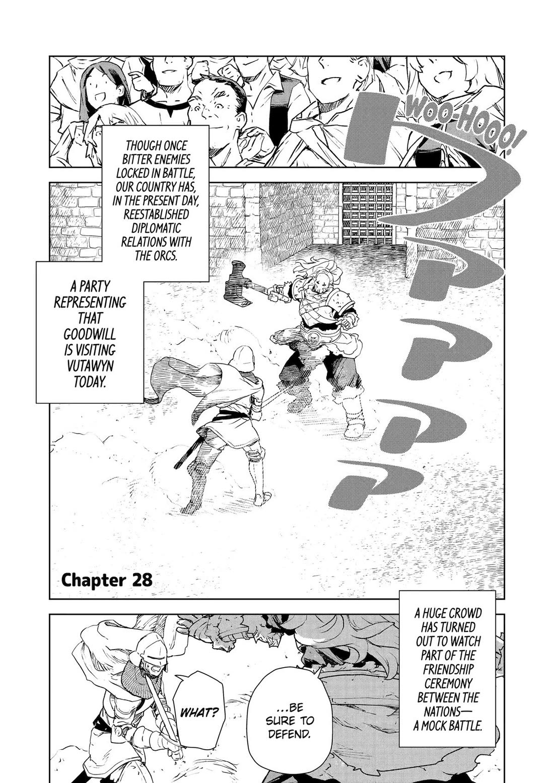 Even the Elf Captain Wants to be a Maiden Chapter 28 - Page 0