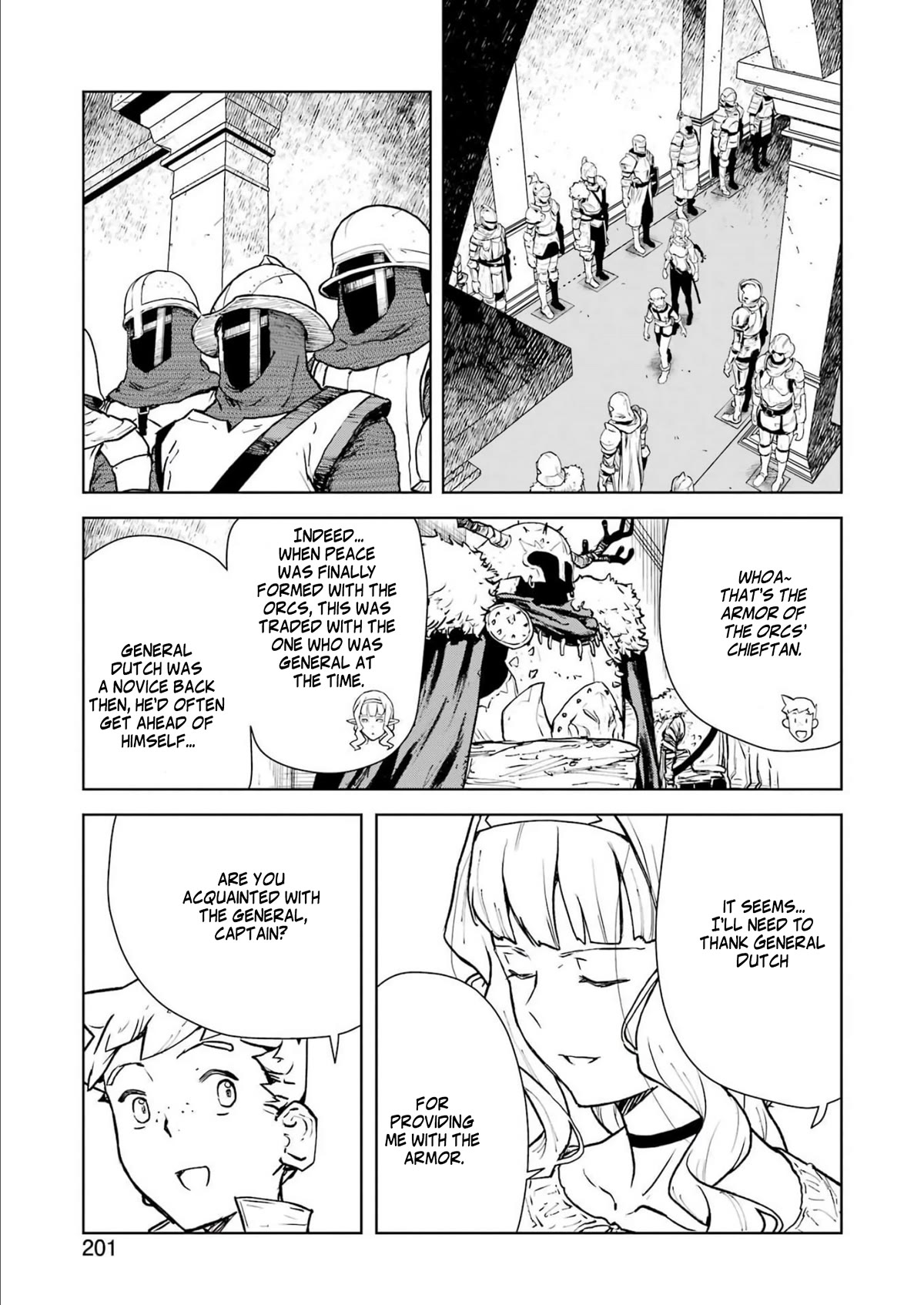 Even the Elf Captain Wants to be a Maiden Chapter 3 - Page 7