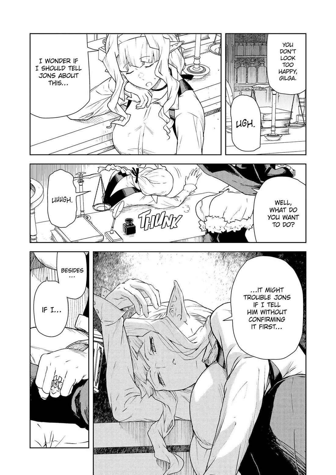 Even the Elf Captain Wants to be a Maiden Chapter 30 - Page 8