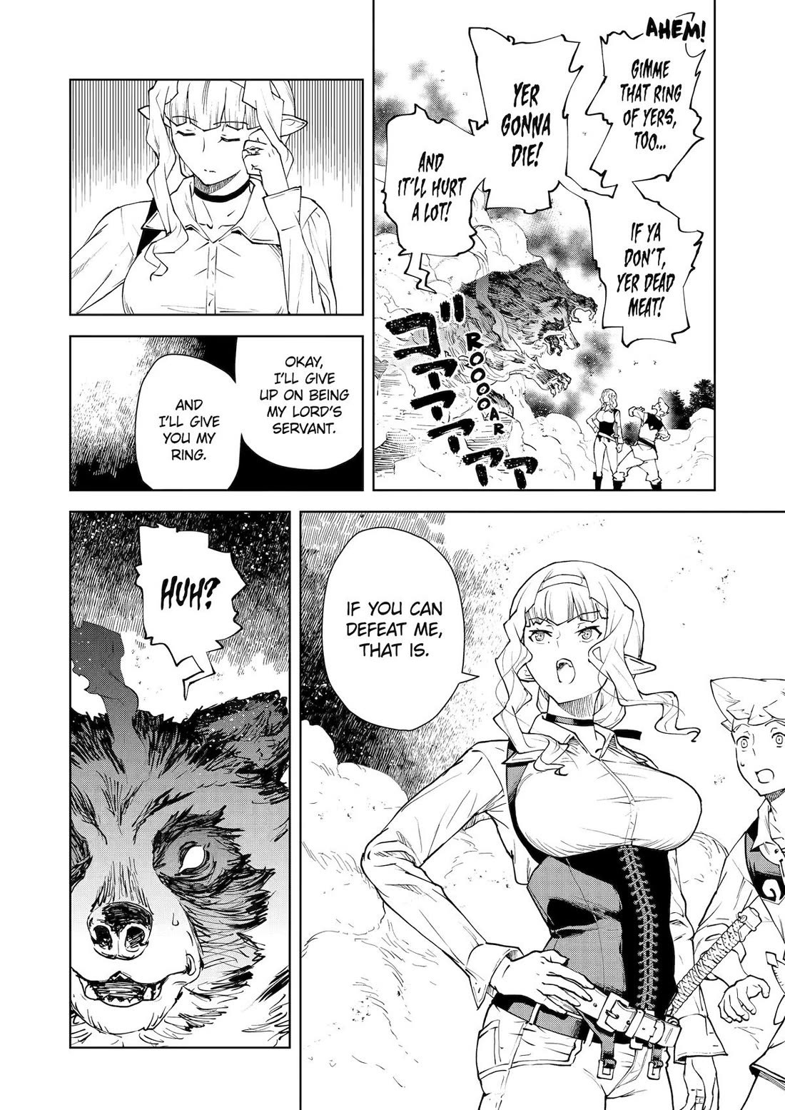 Even the Elf Captain Wants to be a Maiden Chapter 31 - Page 9