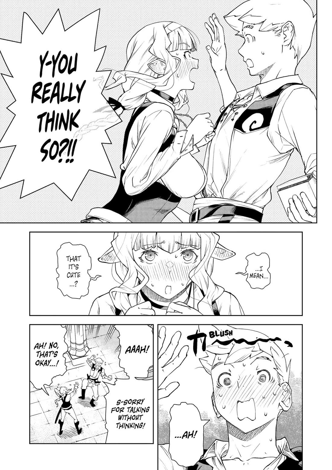 Even the Elf Captain Wants to be a Maiden Chapter 34 - Page 14