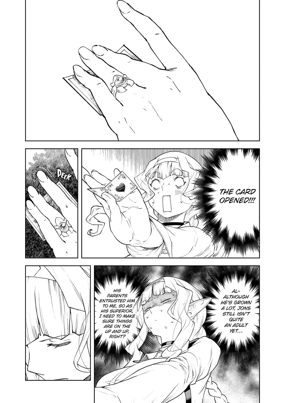 Even the Elf Captain Wants to be a Maiden Chapter 34 - Page 9