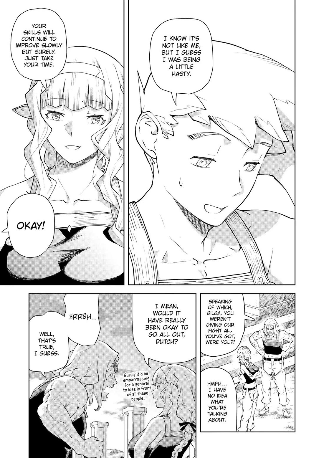 Even the Elf Captain Wants to be a Maiden Chapter 36 - Page 14