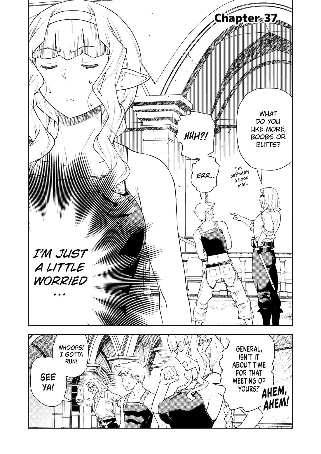 Even the Elf Captain Wants to be a Maiden Chapter 37 - Page 1