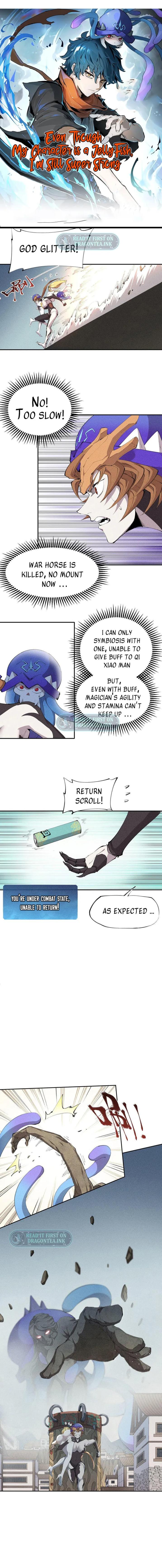 Even Though My Character Is a Jellyfish, I’m Still Super Strong Chapter 31 - Page 0