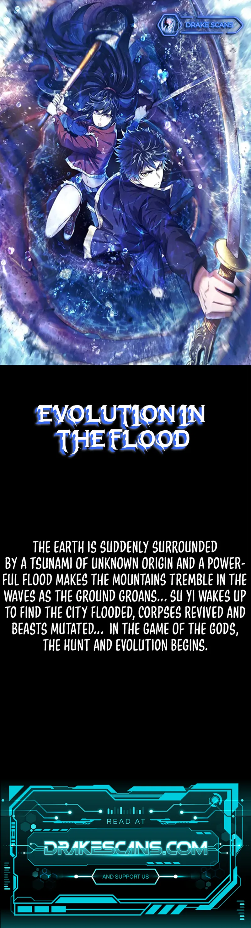 Evolution In The Flood Chapter 0 - Page 0