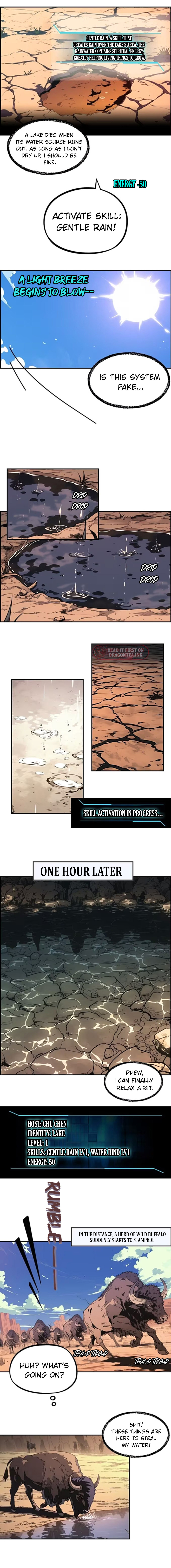 Evolution Starting from a Lake Chapter 1 - Page 3